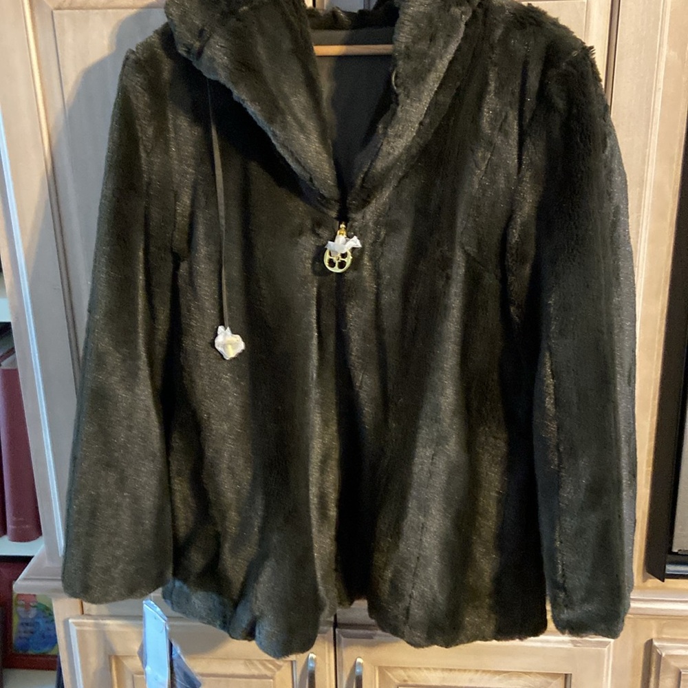 Iman sz S fur coat NWT platinum collection